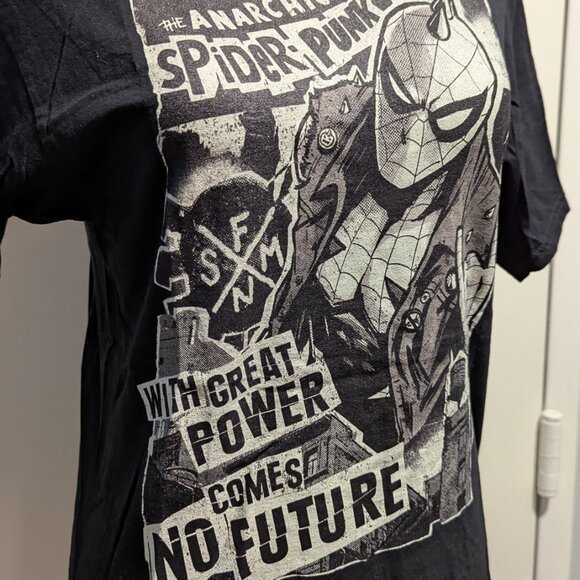 Spider-Punk Shirt Small — Marvel Amazon Exclusive — Rare Tee - Picture 2 of 6